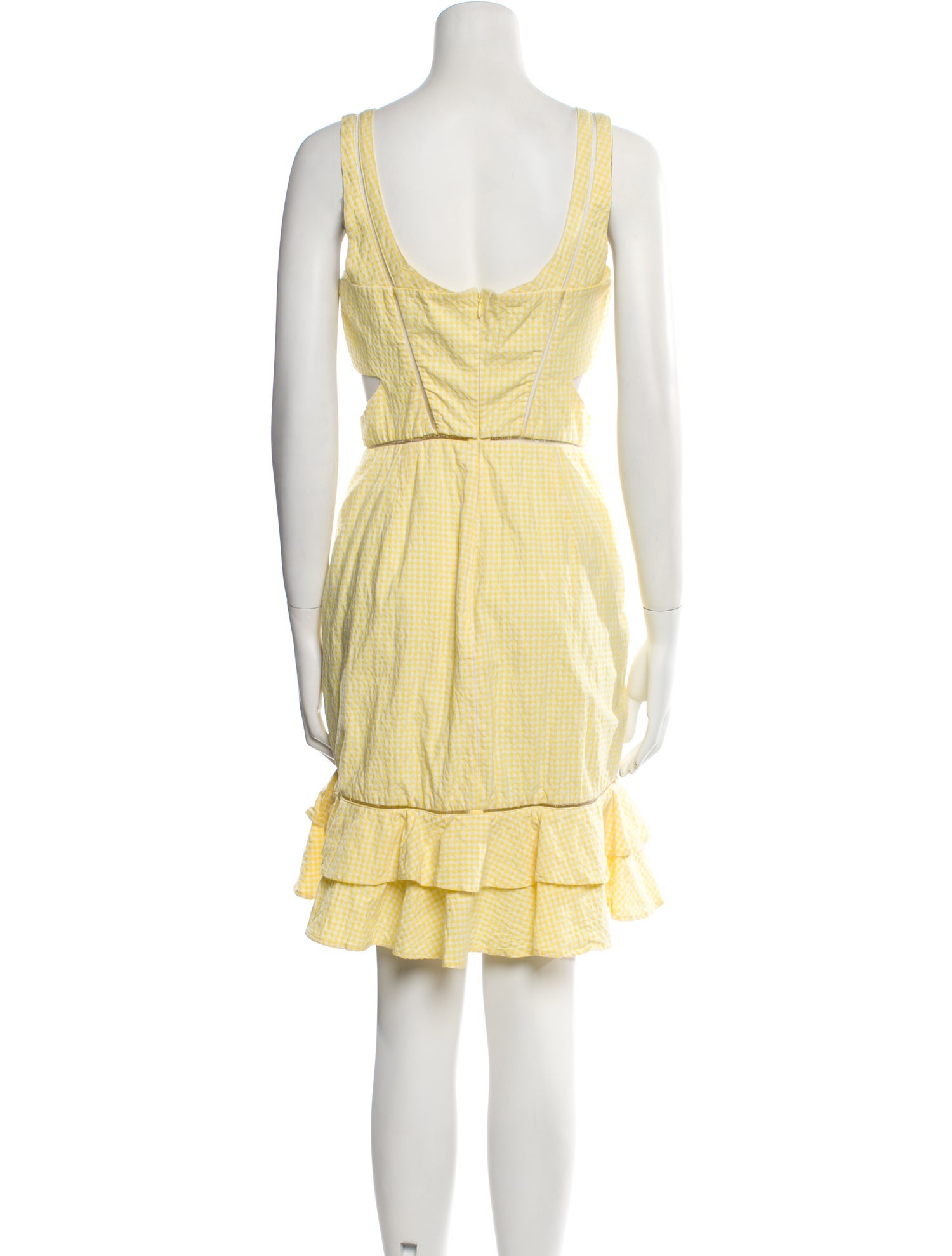 Jonathan Simkhai Square Neckline Mini Dress