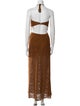 Jonathan Simkhai Halterneck Long Dress