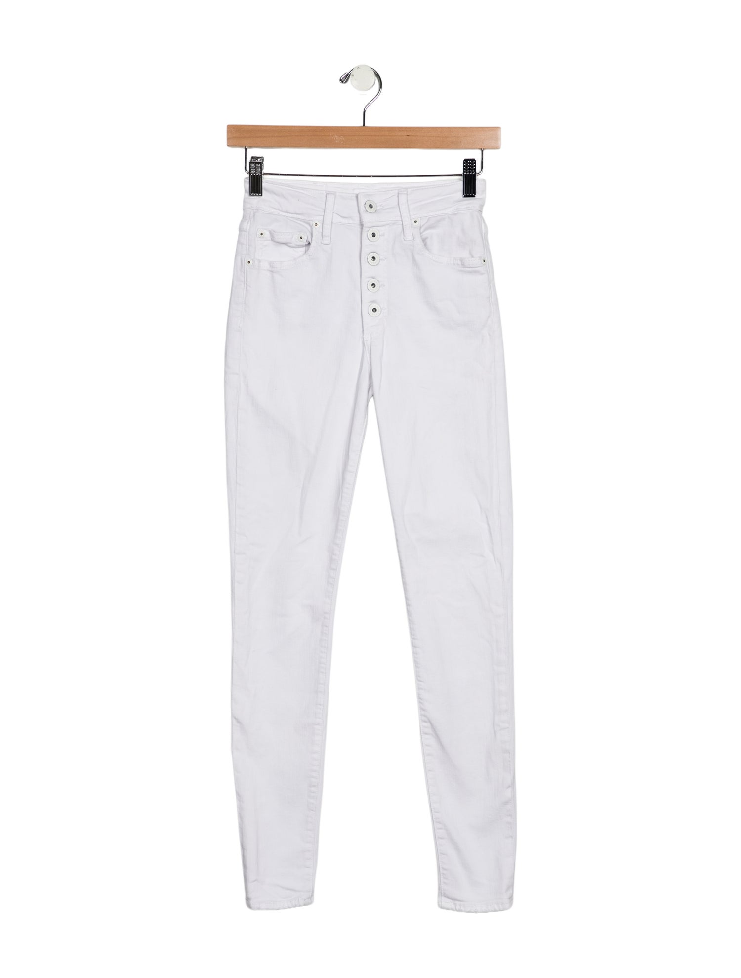 Jonathan Simkhai Mid-Rise Skinny Leg Jeans