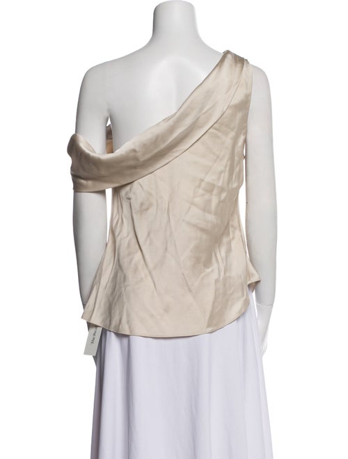 Jonathan Simkhai One-Shoulder Sleeveless Blouse