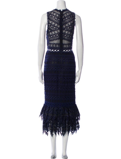 Jonathan Simkhai Lace Pattern Long Dress