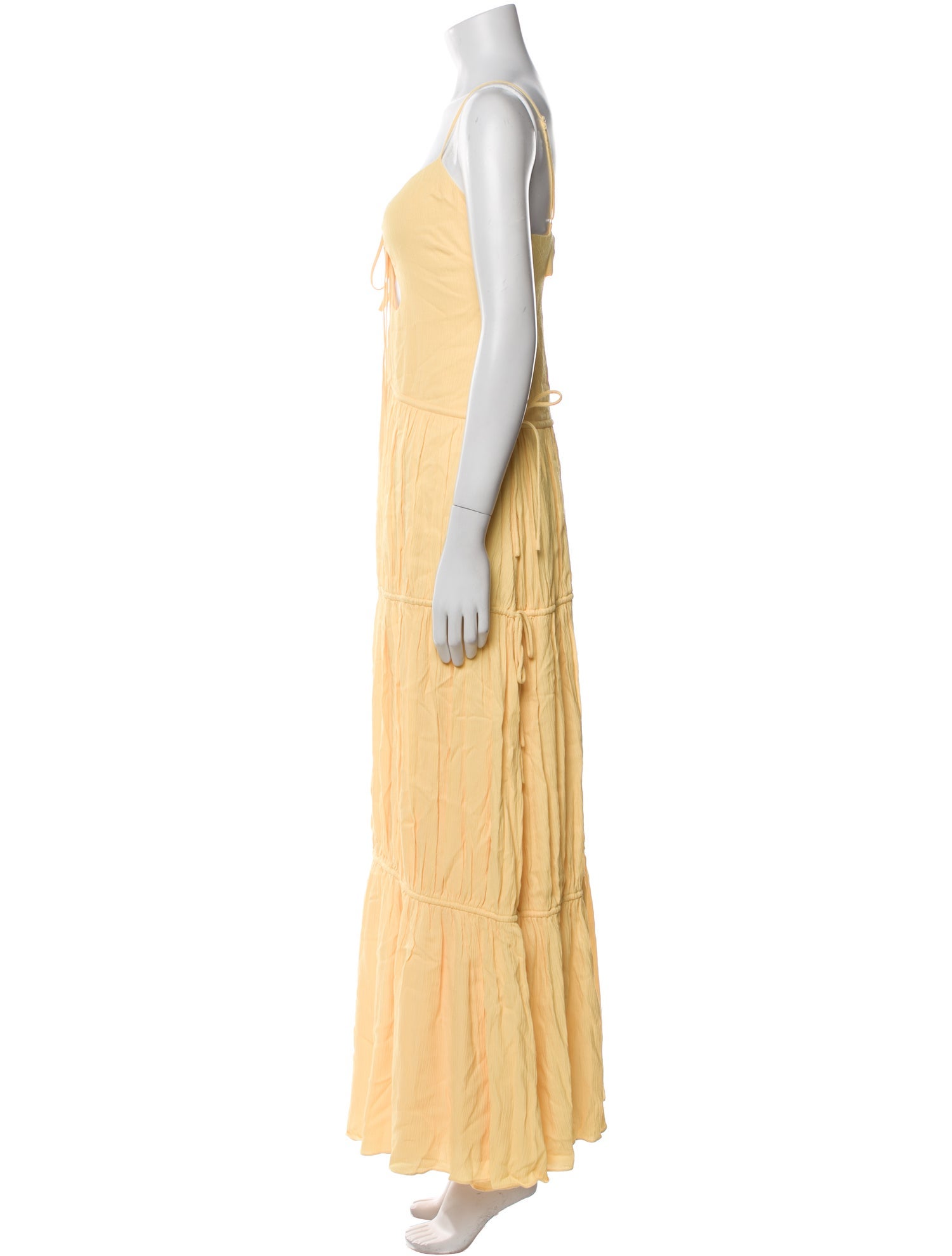 Jonathan Simkhai V-Neck Long Dress