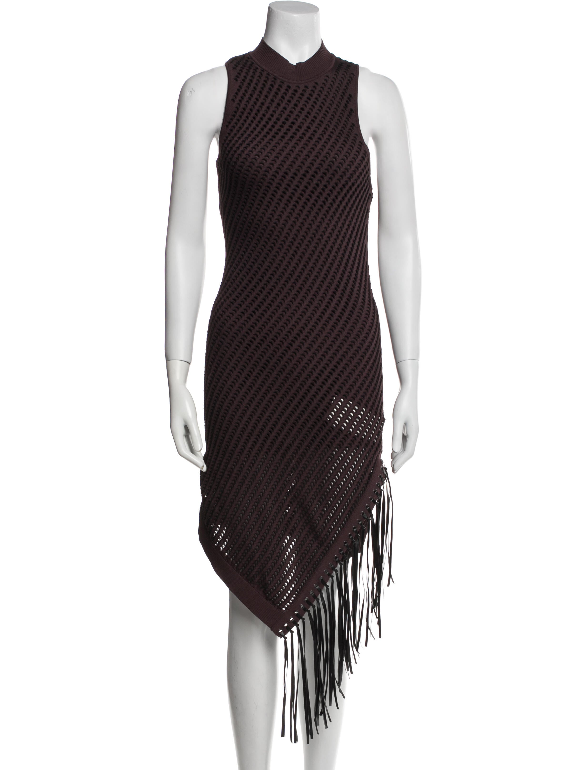 Jonathan Simkhai Mock Neck Mini Dress