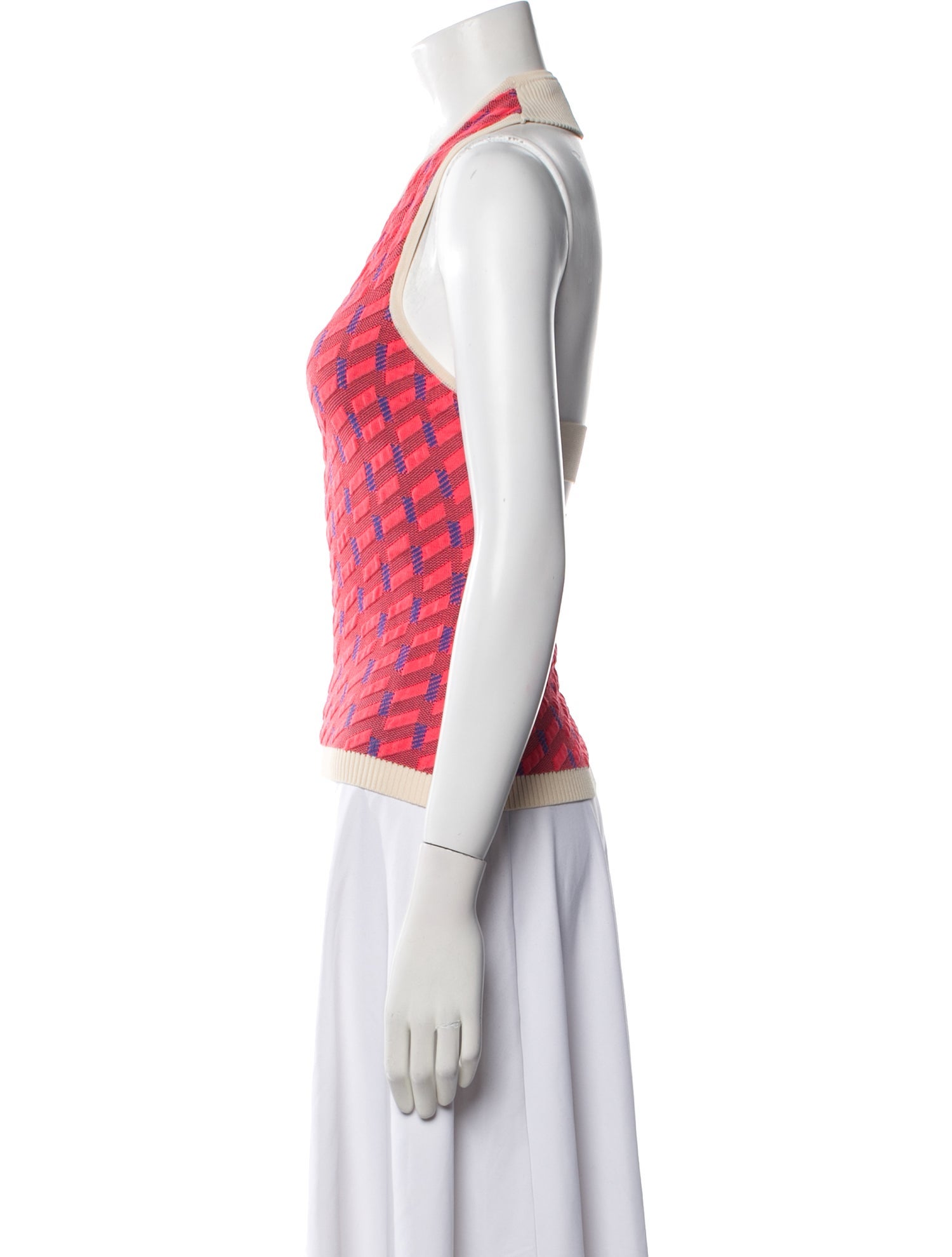 Jonathan Simkhai Printed Halterneck Top