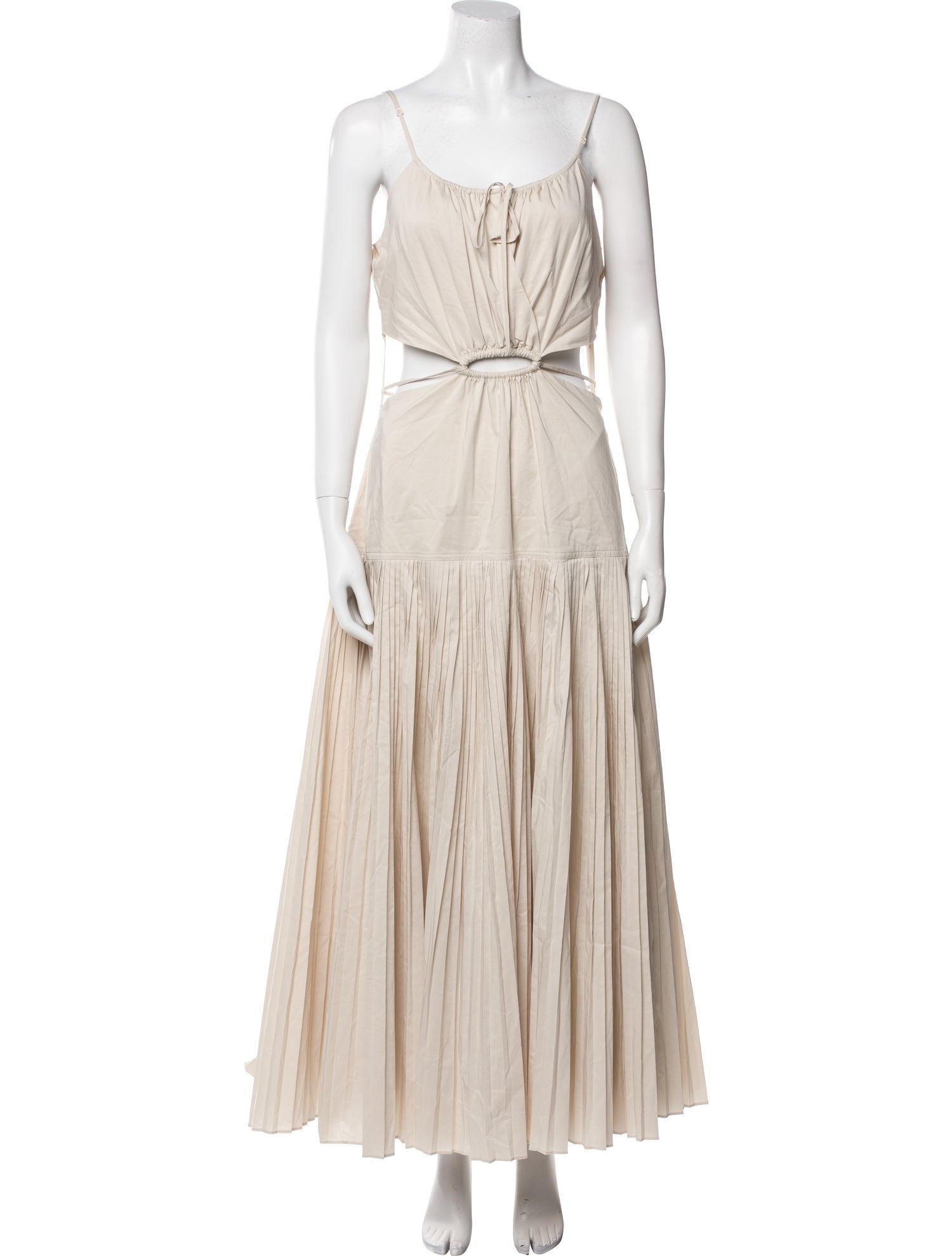 Jonathan Simkhai Scoop Neck Long Dress