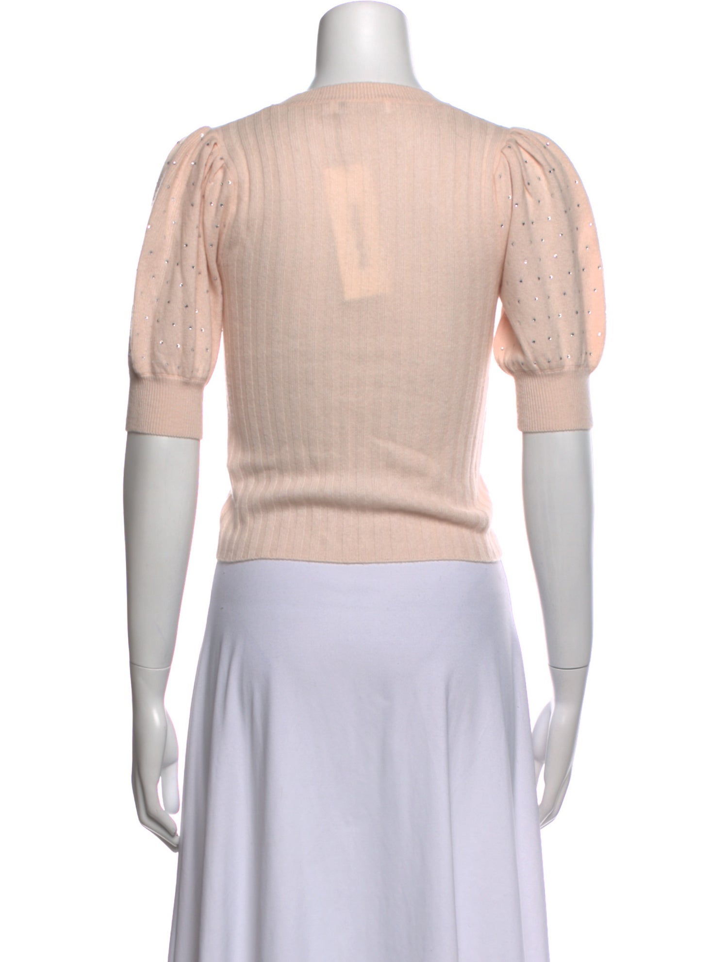 Jonathan Simkhai Wool Crew Neck Crop Top