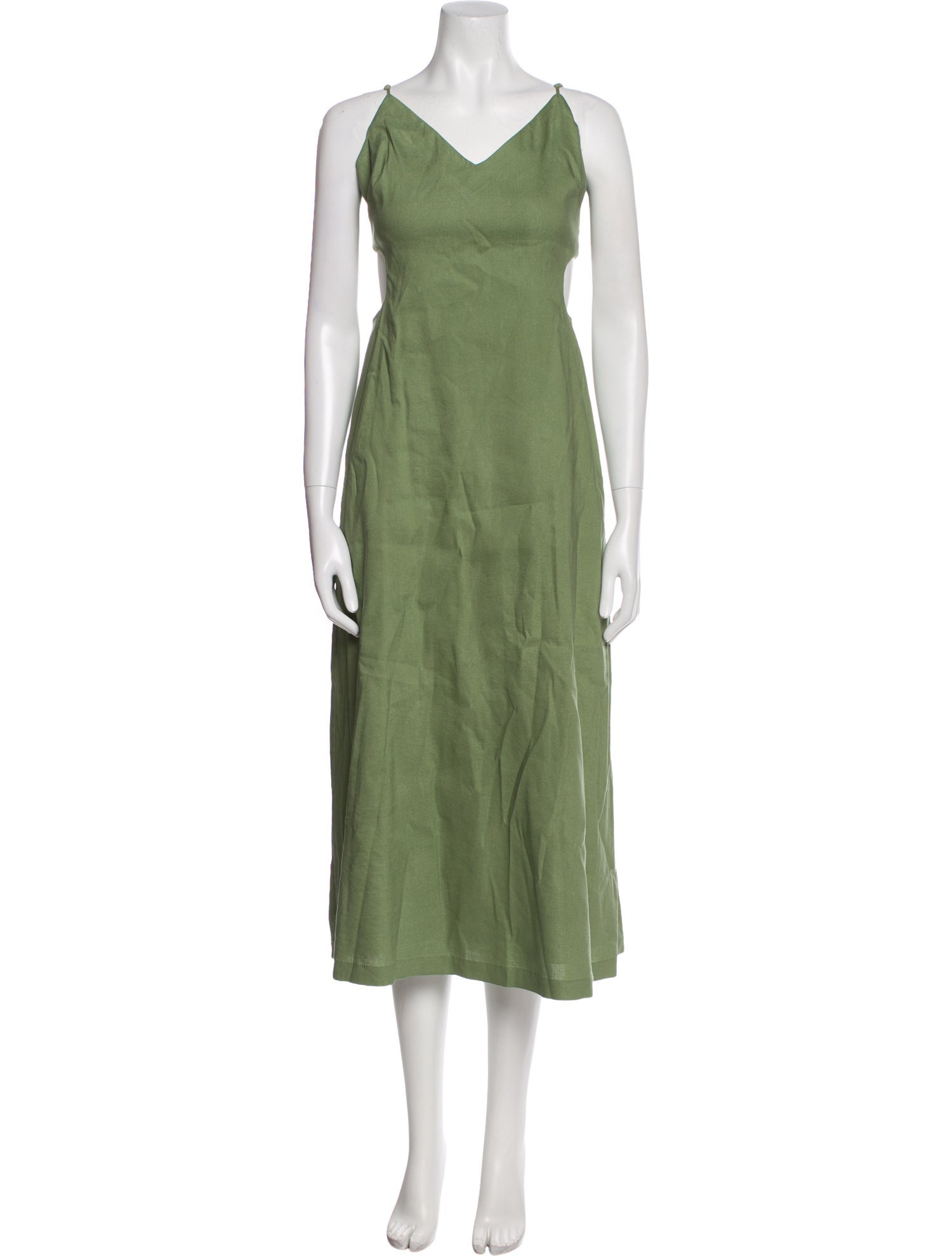 Jonathan Simkhai Linen Midi Length Dress