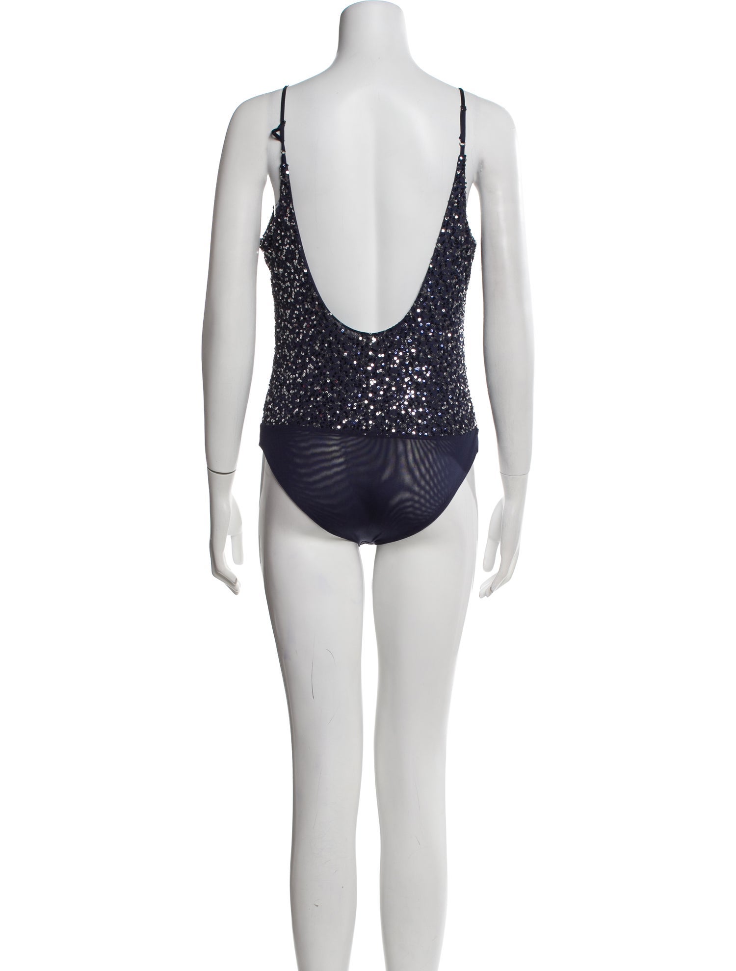 Jonathan Simkhai V-Neck Sleeveless Bodysuit