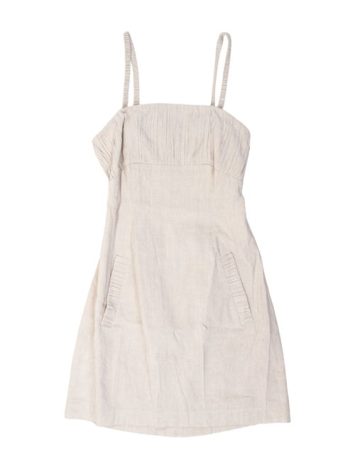 Jonathan Simkhai Linen Mini Dress