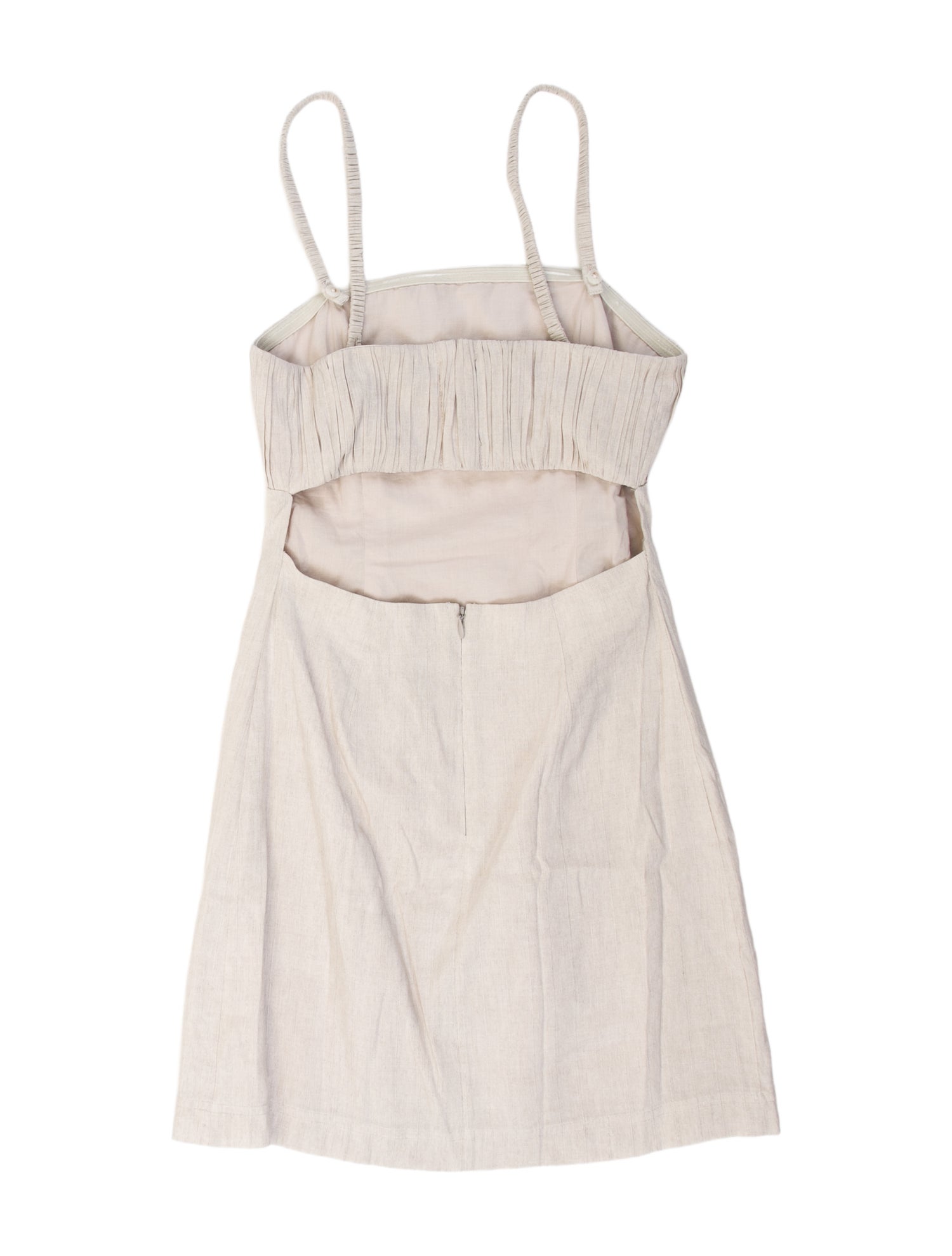Jonathan Simkhai Linen Mini Dress