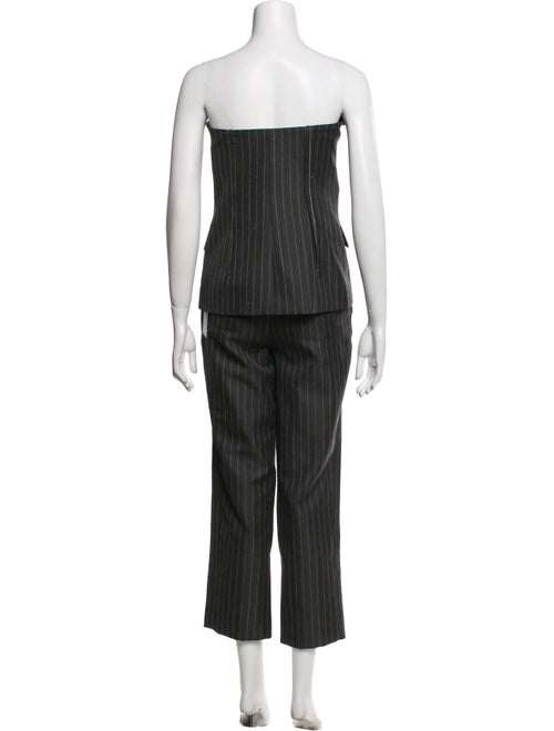 Jonathan Simkhai Wool Striped Pantsuit
