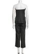Jonathan Simkhai Wool Striped Pantsuit