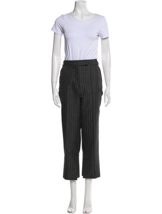 Jonathan Simkhai Wool Striped Pantsuit