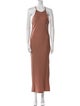 Jonathan Simkhai Halterneck Long Dress