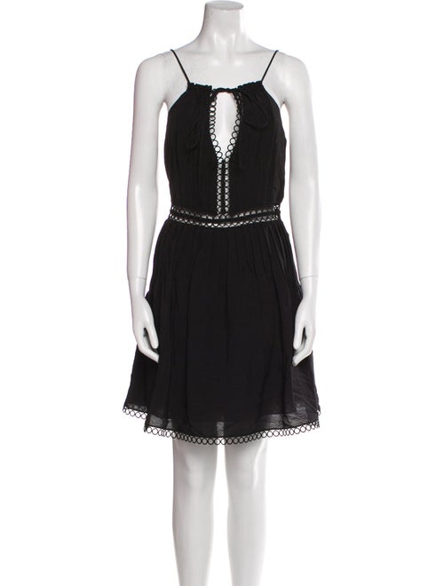 Jonathan Simkhai Square Neckline Mini Dress