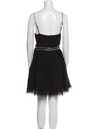 Jonathan Simkhai Square Neckline Mini Dress