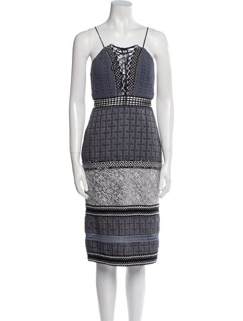 Jonathan Simkhai Printed Midi Length Dress