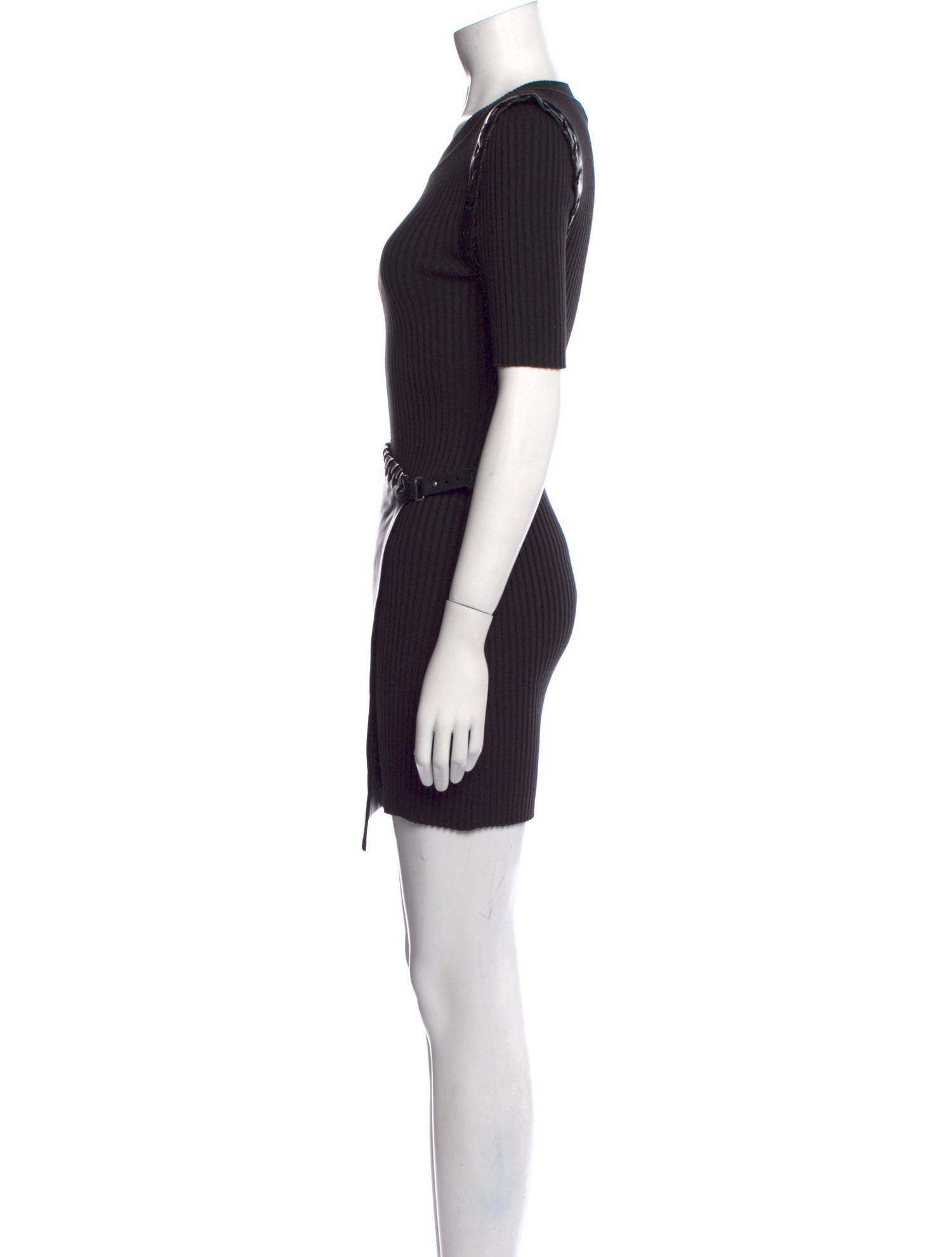 Jonathan Simkhai Crew Neck Mini Dress