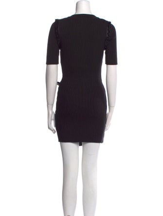 Jonathan Simkhai Crew Neck Mini Dress