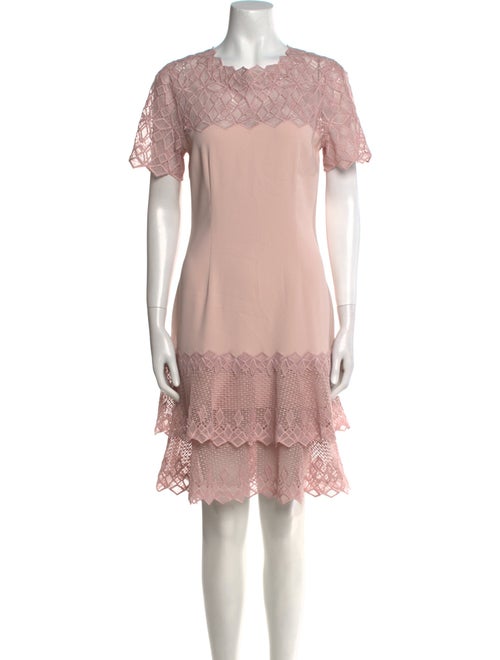 Jonathan Simkhai Lace Pattern Knee-Length Dress
