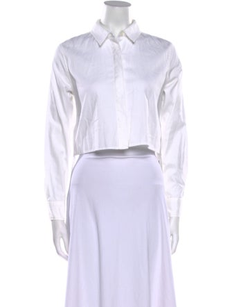 Jonathan Simkhai Long Sleeve Crop Top