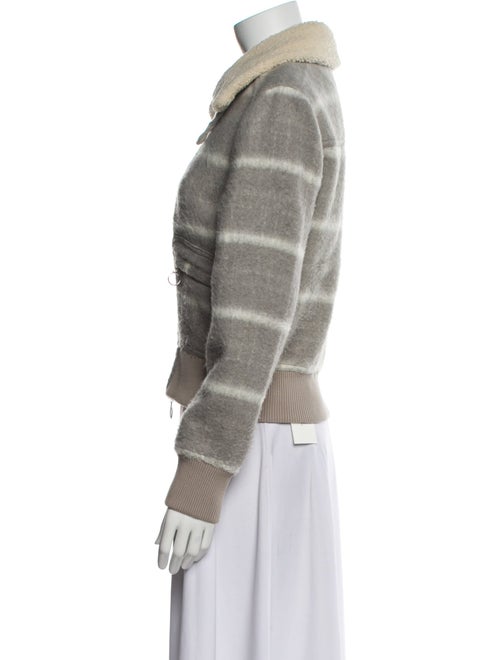 Jonathan Simkhai Wool Striped Jacket