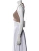 Jonathan Simkhai Halterneck Sleeveless Crop Top