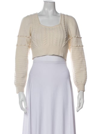 Jonathan Simkhai Wool Scoop Neck Sweater