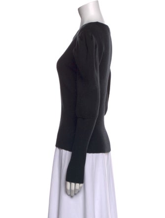 Jonathan Simkhai Bateau Neckline Long Sleeve Sweatshirt