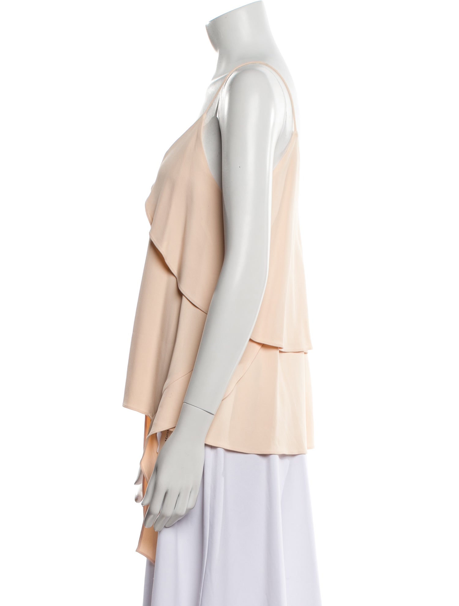 Jonathan Simkhai Silk V-Neck Blouse