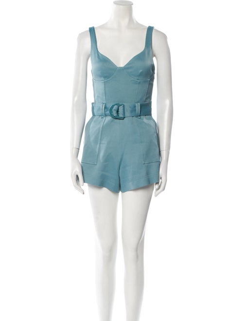Jonathan Simkhai V-Neck Romper