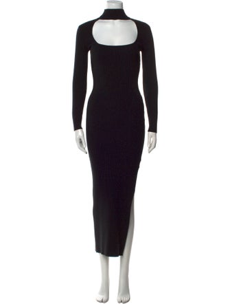 Jonathan Simkhai Turtleneck Long Dress
