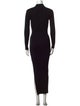 Jonathan Simkhai Turtleneck Long Dress