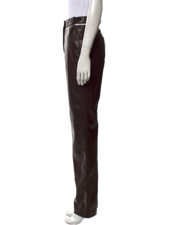 Jonathan Simkhai Faux Leather Straight Leg Pants