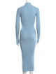 Jonathan Simkhai Mock Neck Long Dress