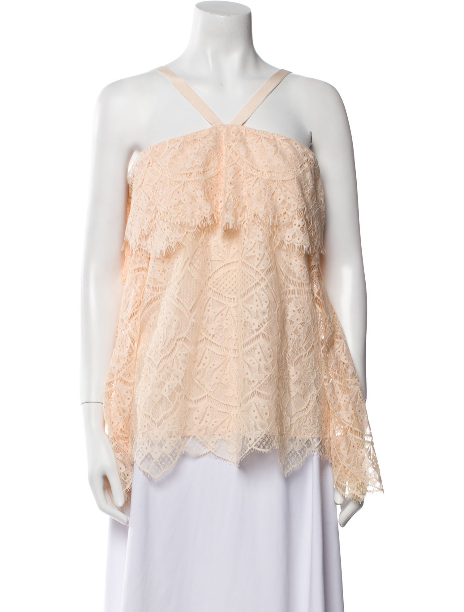 Jonathan Simkhai Halterneck Sleeveless Blouse