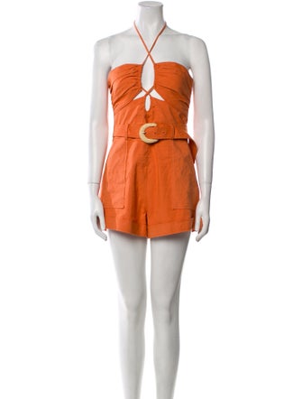 Jonathan Simkhai Halterneck Romper