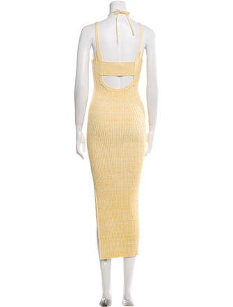 Jonathan Simkhai Printed Long Dress