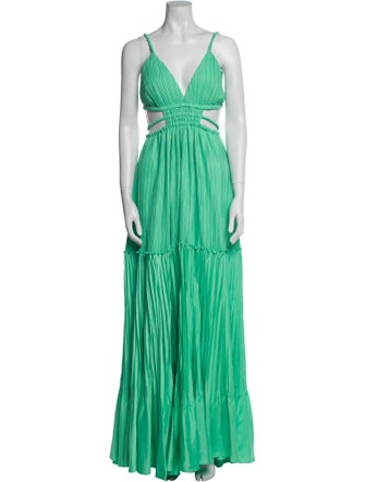 Jonathan Simkhai V-Neck Long Dress