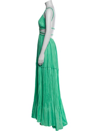 Jonathan Simkhai V-Neck Long Dress