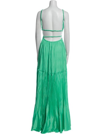 Jonathan Simkhai V-Neck Long Dress