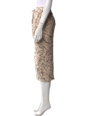 Jonathan Simkhai Printed Midi Length Skirt