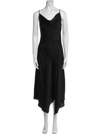 Jonathan Simkhai Cowl Neck Long Dress