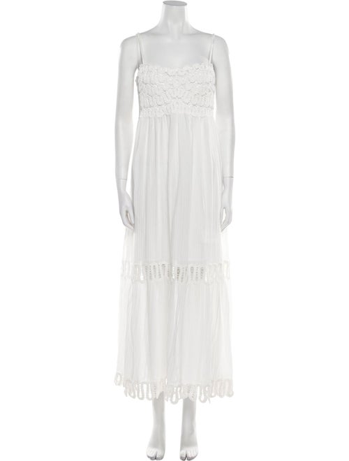 Jonathan Simkhai Square Neckline Long Dress