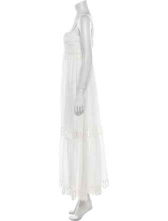 Jonathan Simkhai Square Neckline Long Dress