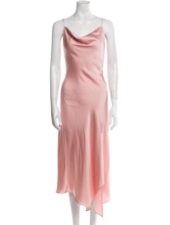 Jonathan Simkhai Cowl Neck Long Dress