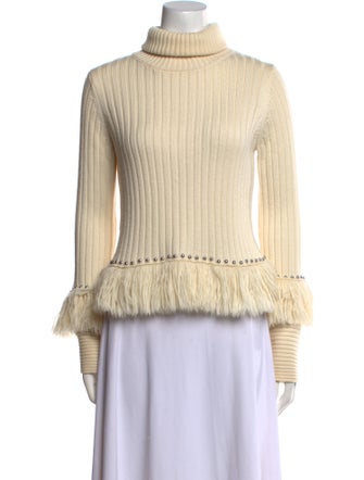 Jonathan Simkhai Merino Wool Turtleneck Sweater