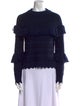 Jonathan Simkhai Wool Crew Neck Sweater