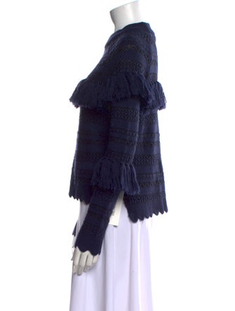 Jonathan Simkhai Wool Crew Neck Sweater