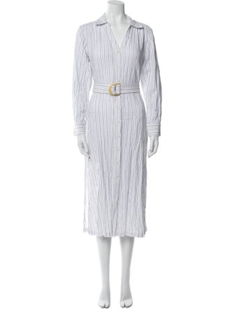 Jonathan Simkhai Striped Long Dress